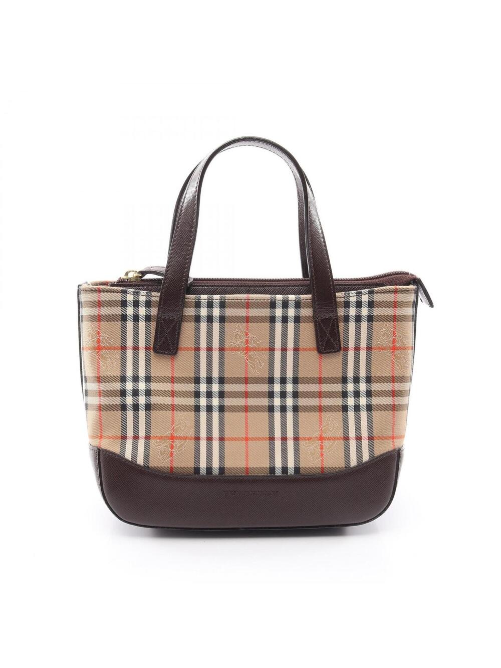 Burberry Nova Check Tote Handbag Canvas #304344B51B